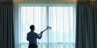 Commercial drapes cleaning service minto-heights-nsw hotels offices
