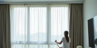 Delicate sheer drape cleaning minto-heights-nsw Matty Curtain Cleaning